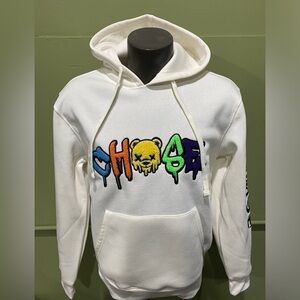 Bleecker&Mercer sweater hoody pullover oatmeal pockets